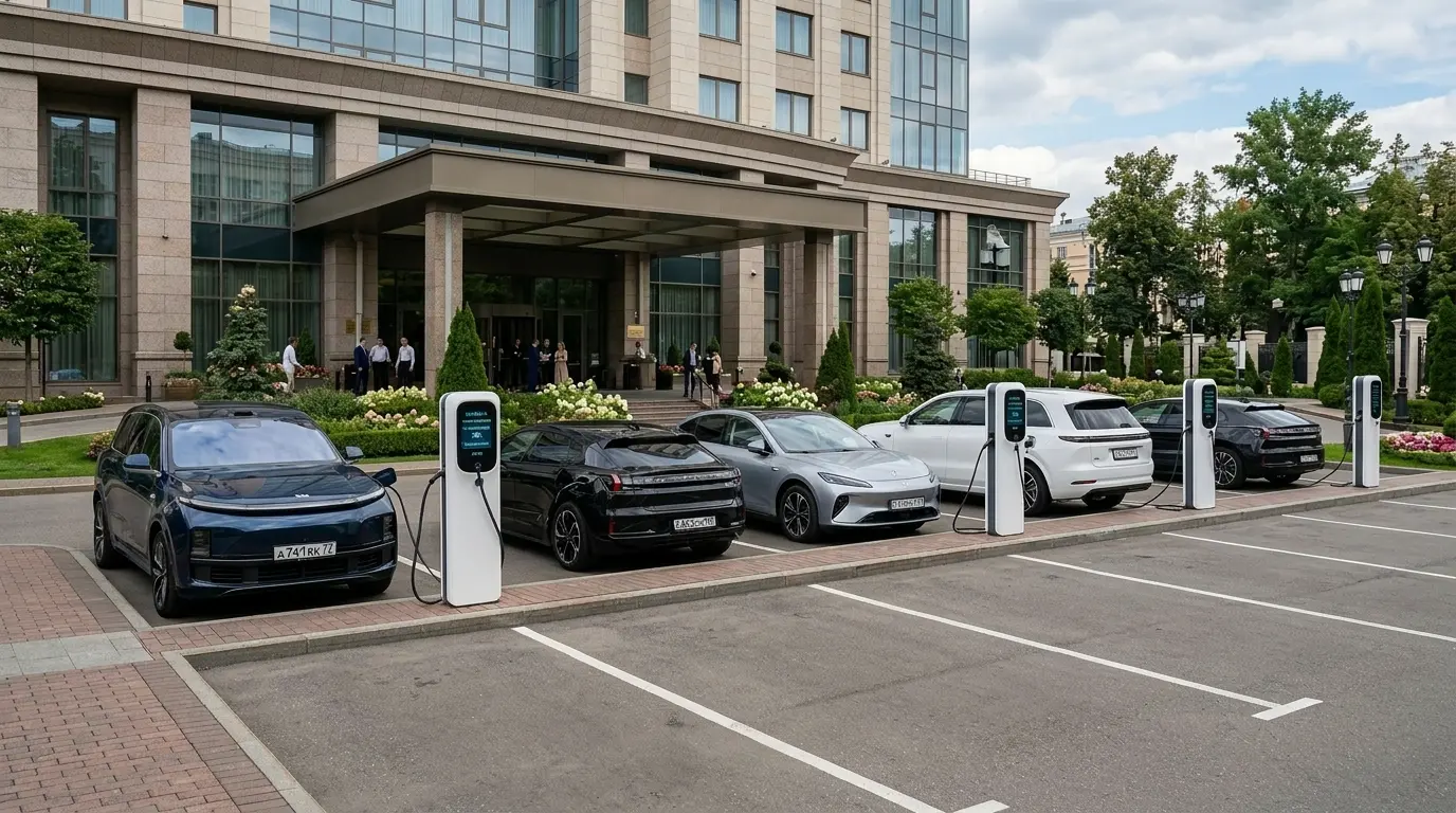 Зарядные станции для отелей